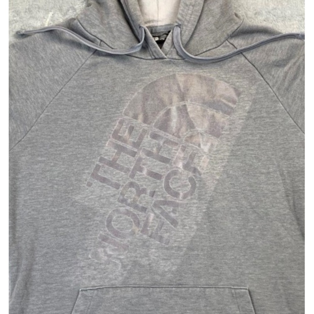 The North Face Hoodie Womens Medium Gray Logo Pullover NF0A3FRQ‎